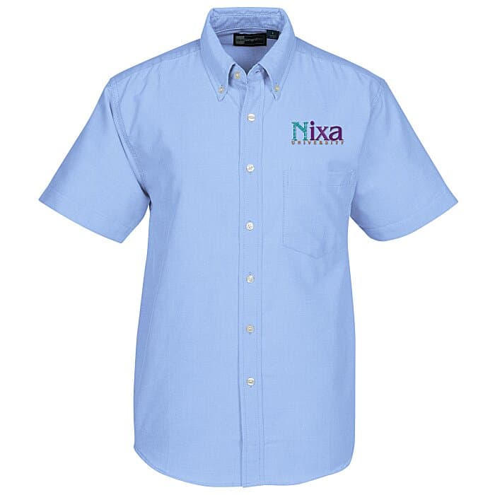 Blue Generation Short Sleeve Oxford - Men's - Solid