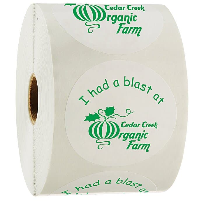 Value Sticker by the Roll - Circle - 2-1/2 inches