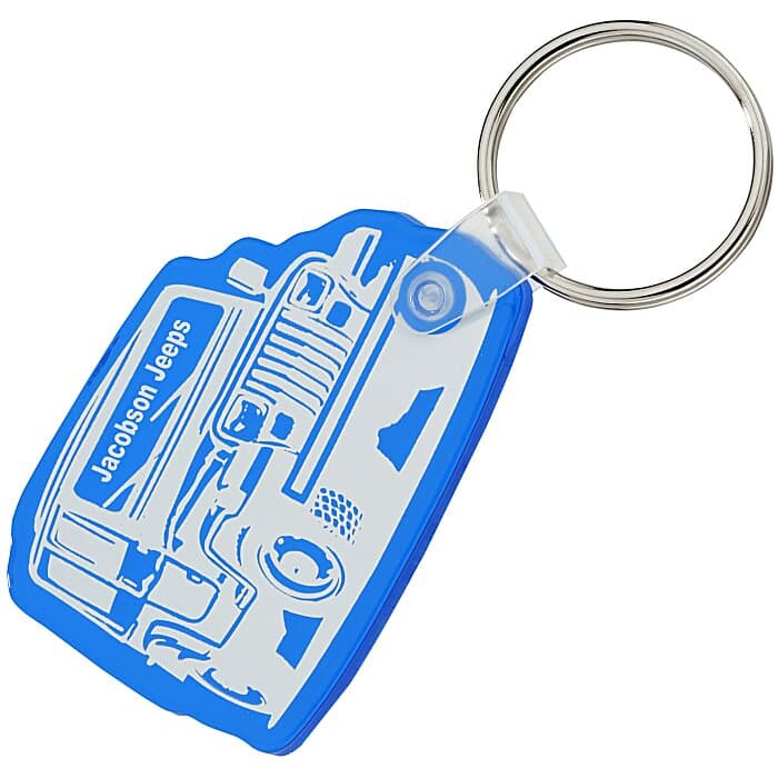 Jeep Soft Keychain - Translucent