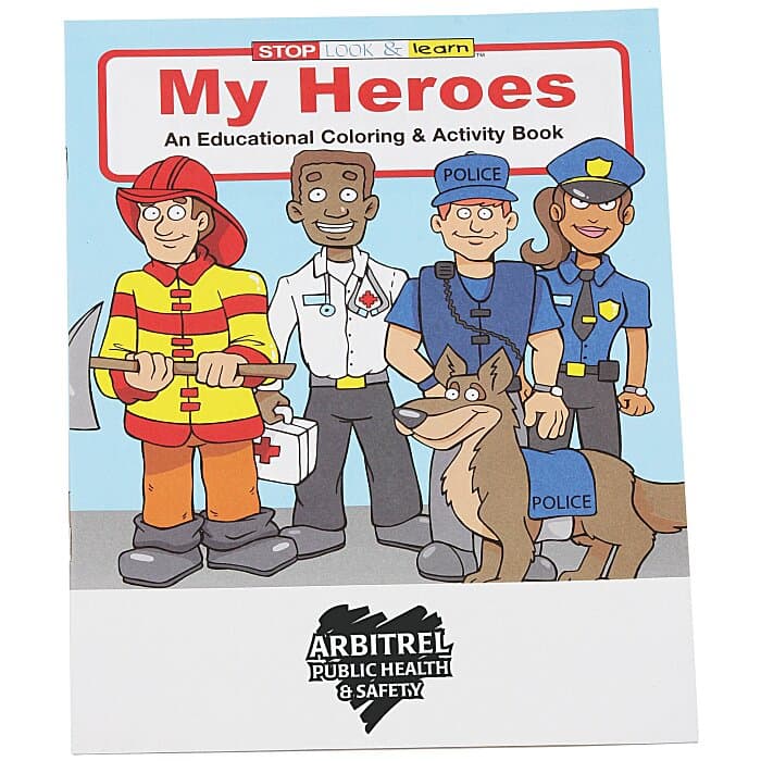 My Heroes Coloring Book