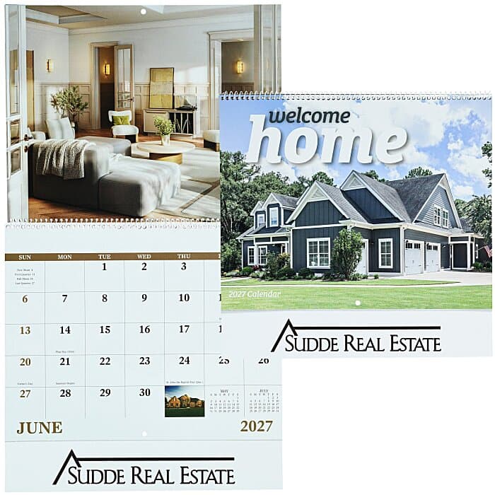 Welcome Home Calendar - Spiral