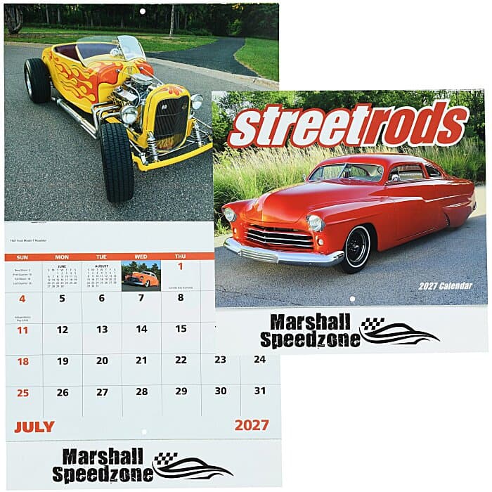 Street Rods Calendar - Stapled