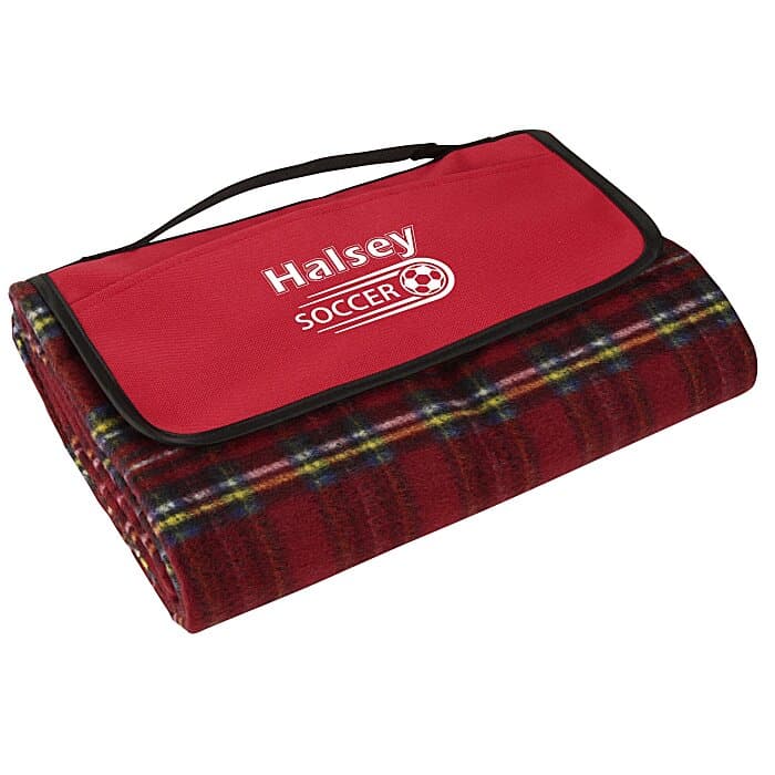 Playful Plaid Picnic Blanket