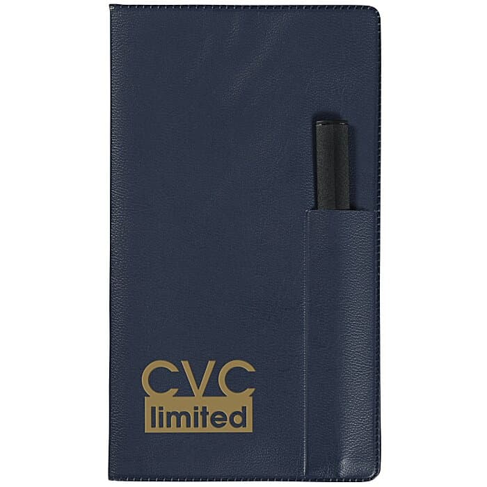 Memo Book with Flat Pen - Opaque