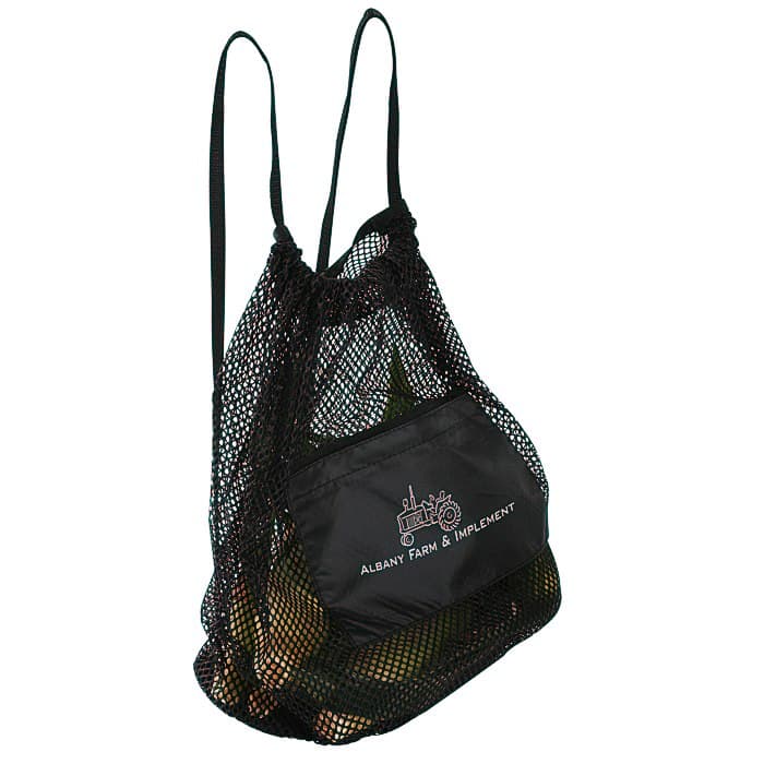 Farmer's Market Drawstring Mesh Bag