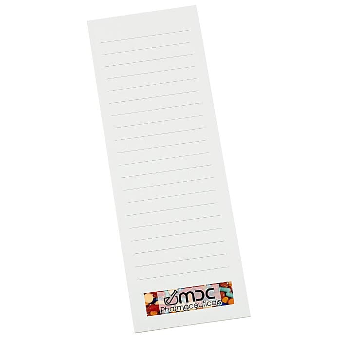 Souvenir Magnetic Notepad - 9 inches x 3 inches - 25 Sheet