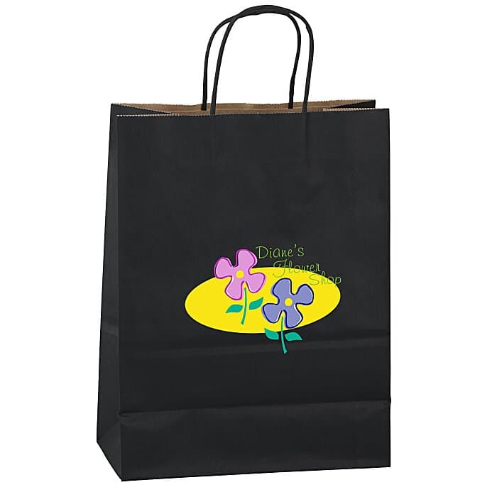Matte Shopping Bag - 13 inches x 10 inches - Colored - Full Color