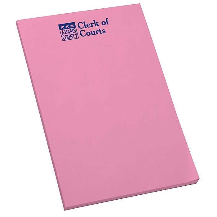Scratch Pad - 6 inches x 4 inches - Color - 50 Sheet