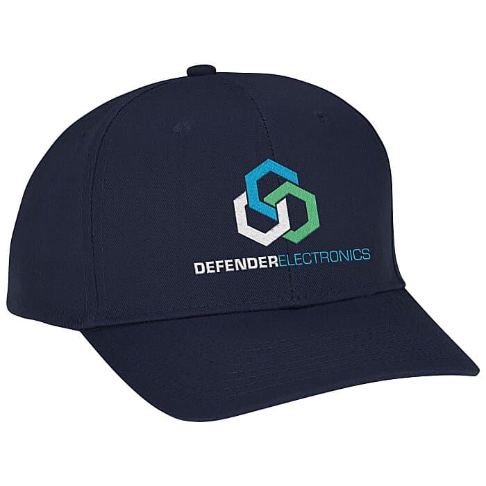 Polyester 6-Panel Cap - Embroidered