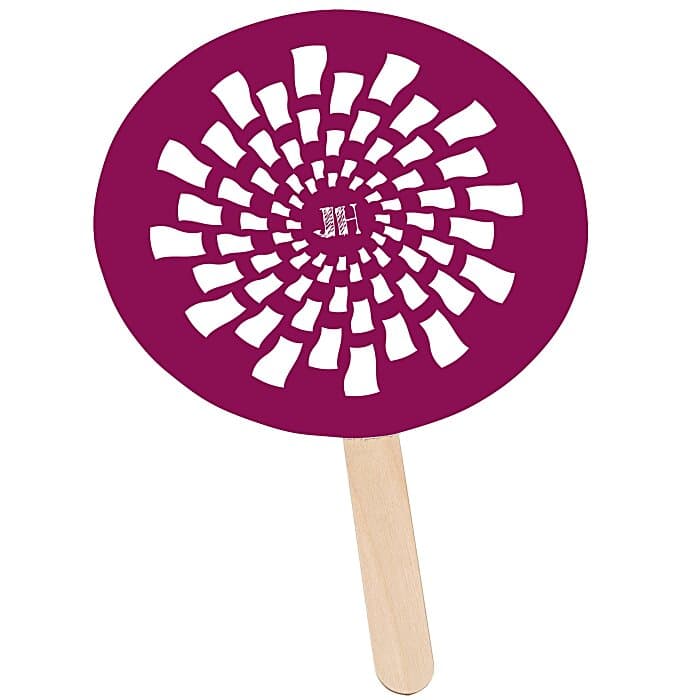 Mini Hand Fan - Round