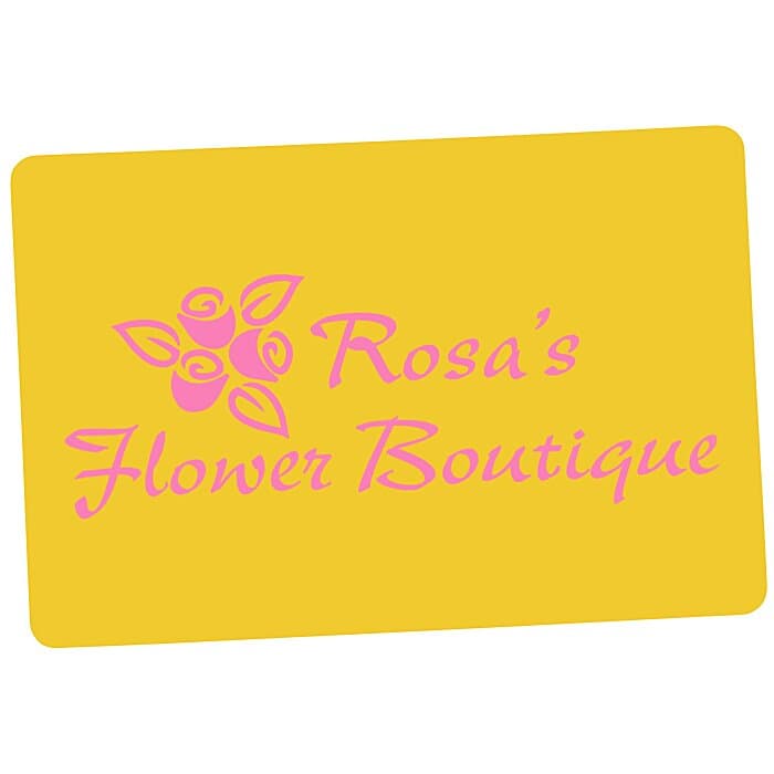Truck & Equipment Stickers - Rectangle with Round Corners - Large