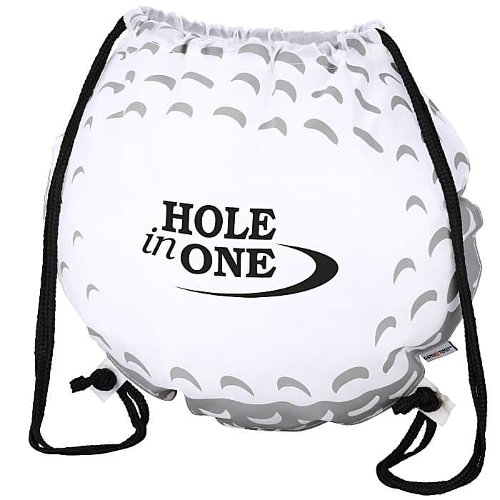 Game Time! Golf Ball Drawstring Backpack