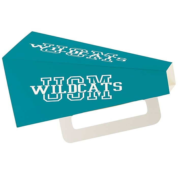 Megaphone - Square - 9 inches - Colors