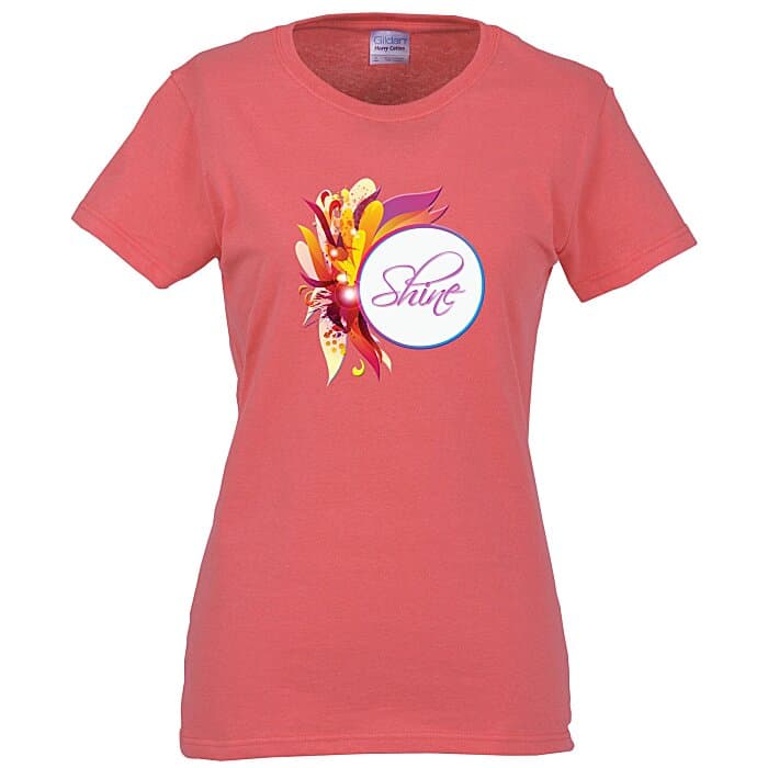Gildan 5.3-oz Cotton T-Shirt - Ladies' - Colors