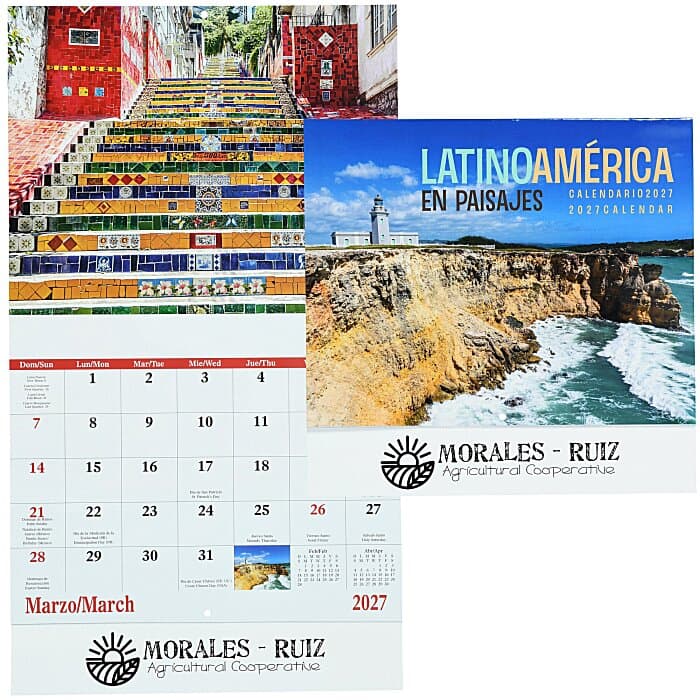 Latinoamerica en Paisajes Calendar