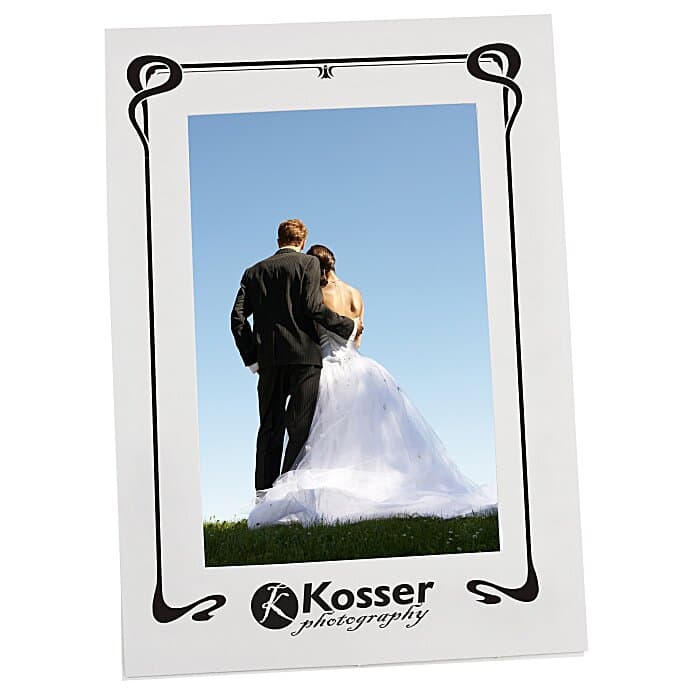 Laminated Photo Frame - 6 inches x 4 inches - White