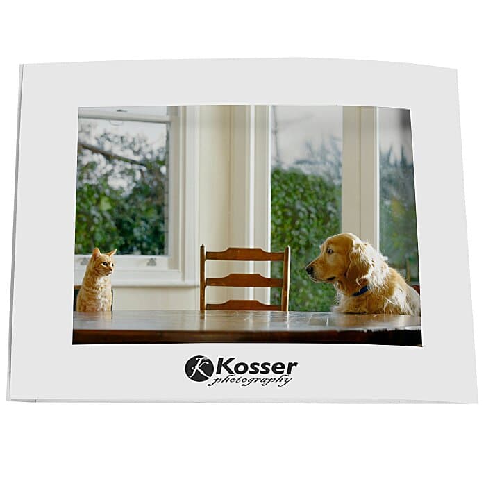 Laminated Photo Frame - 7 inches x 5 inches - White