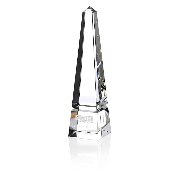 Pinnacle Obelisk Crystal Award