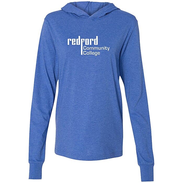 Bella+Canvas Unisex Long Sleeve Jersey Hoodie - Screen
