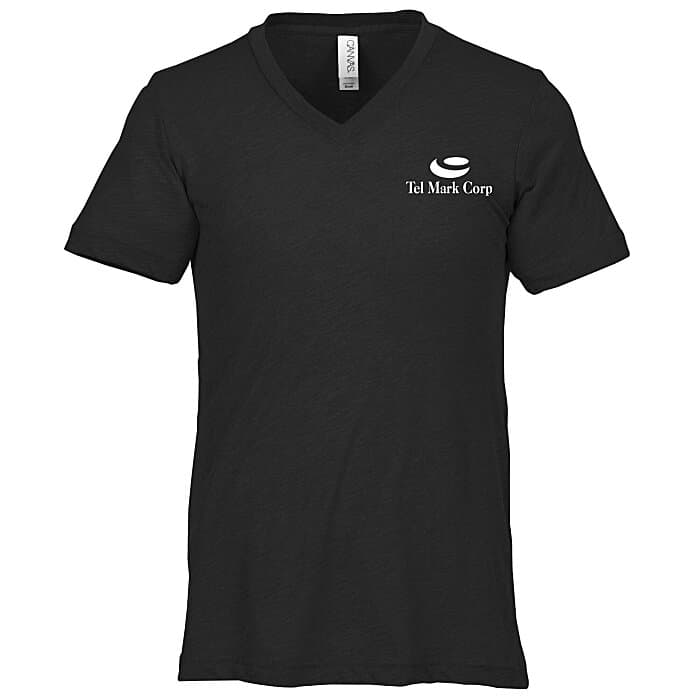 Bella+Canvas Tri-Blend V-Neck T-Shirt - Men's - Screen