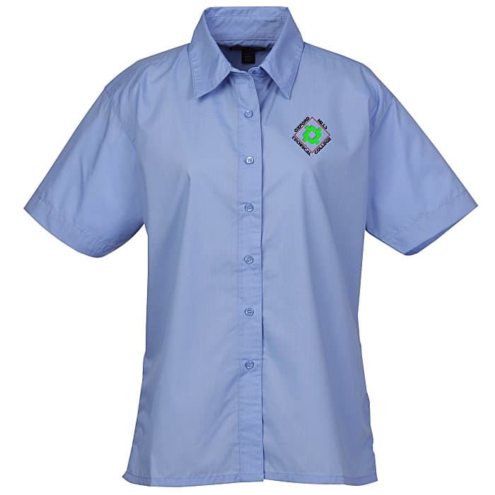 Blue Generation SS Featherweight Poplin - Ladies'
