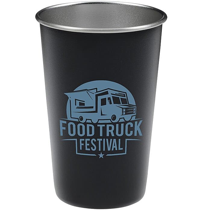 Stainless Steel Pint Glass - 16 oz