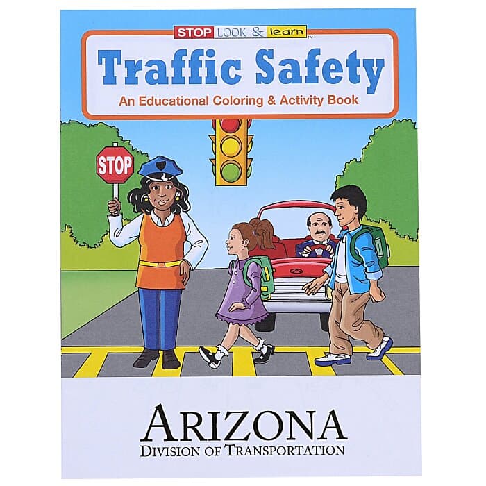 Traffic Safety Coloring Book