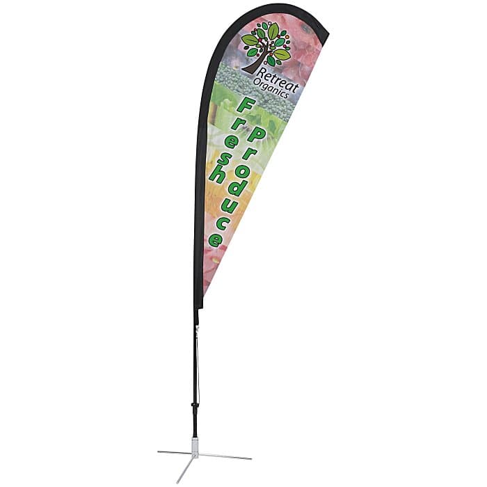 Indoor Sail Sign - 6' - One Sided