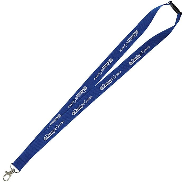 Lanyard with Metal Lobster Clip - 3/4 inch