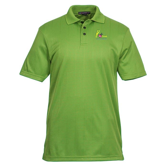 Performance Fine Jacquard Polo - Men's