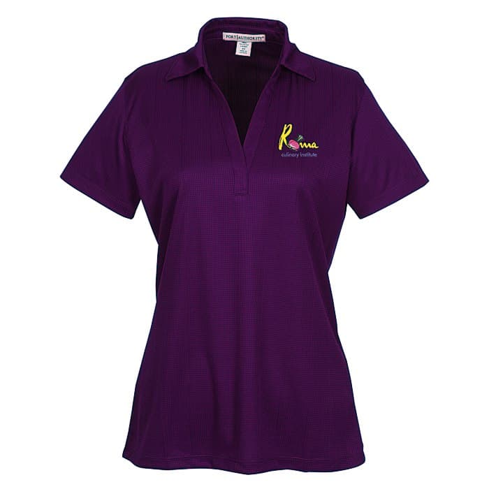 Performance Fine Jacquard Polo - Ladies'