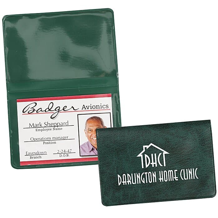 Fold Over Wallet - Executive - Marble
