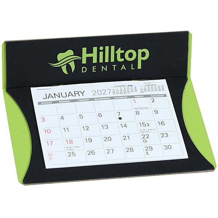 Crescent Desk Calendar