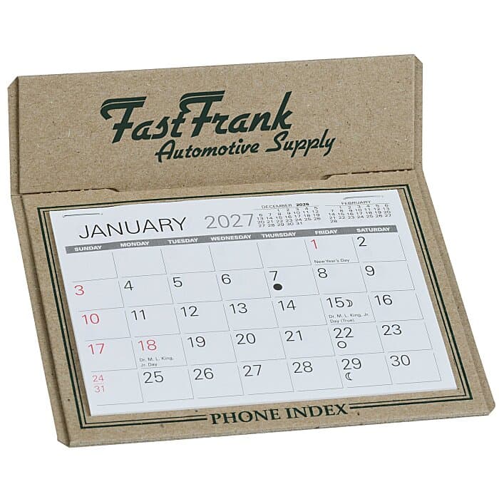 Forest Desk Calendar