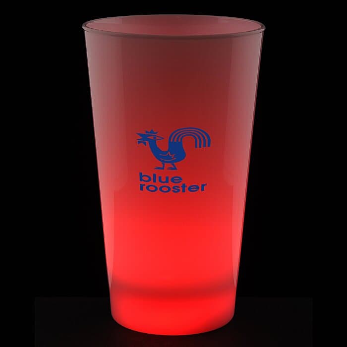 Light-Up Frosted Glass - 17 oz. - Multicolor