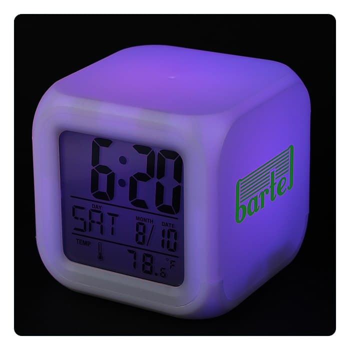 Color Changing LED Alarm Clock