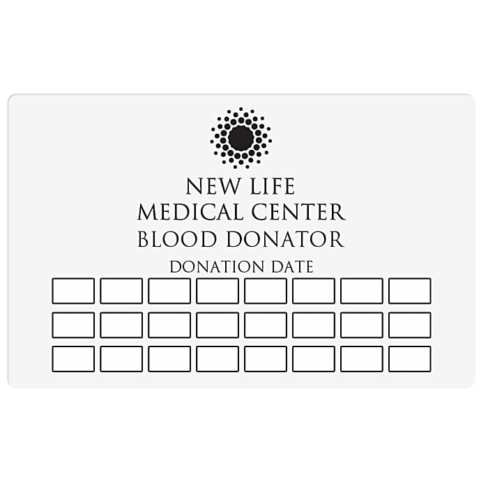 Plastic Membership Card - .015