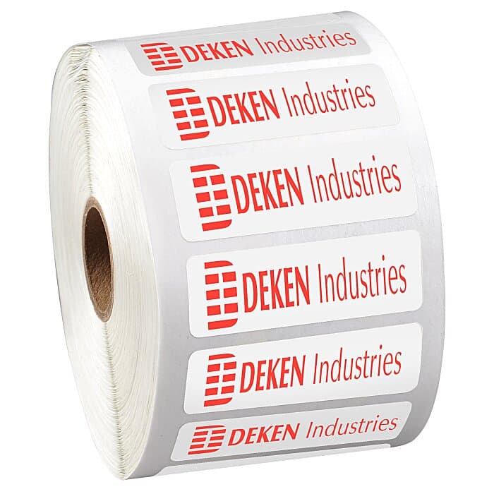 Sticker by the Roll - Rectangle - 3/4 inches x 2-1/4 inches