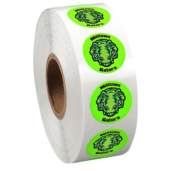 Full Color Sticker by the Roll - Circle - 3/4 inch