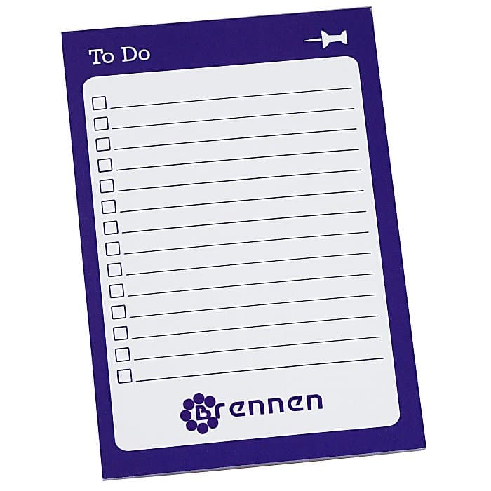 Scratch Pad - 6 inches x 4 inches - To Do - 25 Sheet