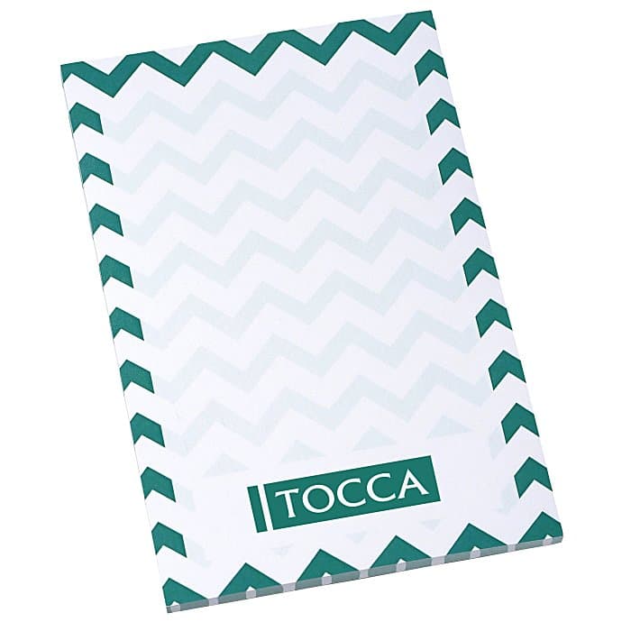 Scratch Pad - 6 inches x 4 inches - Chevron - 50 Sheet