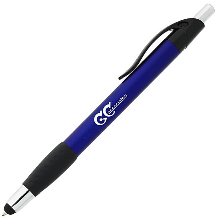 Simplistic Stylus Grip Pen - Metallic