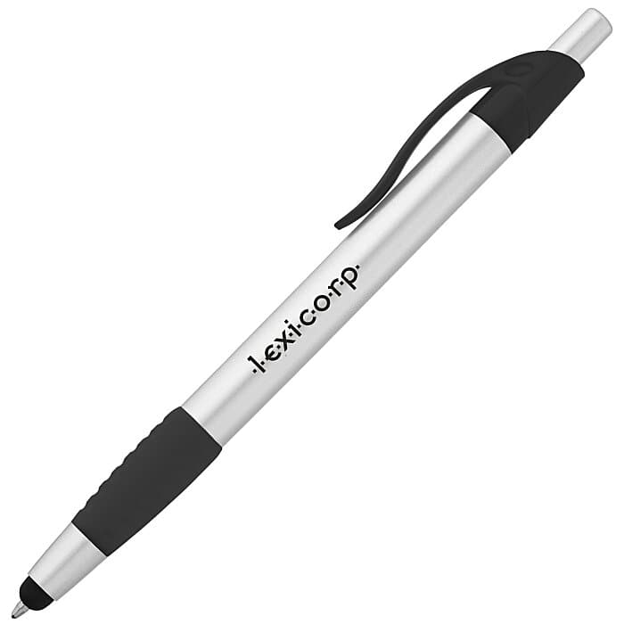 Simplistic Stylus Grip Pen - Silver