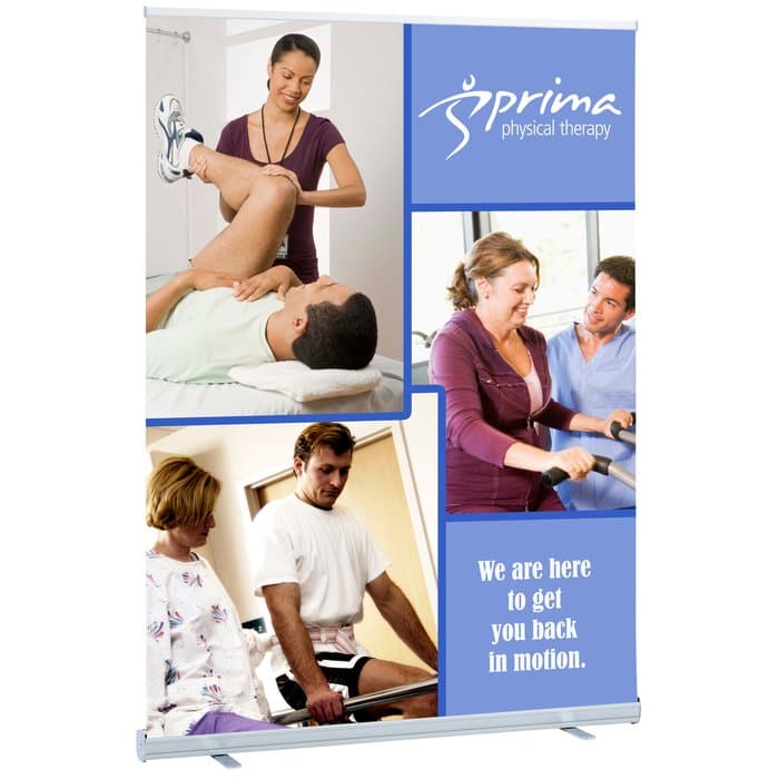 Economy Retractable Banner Display - 59 3/4 inches