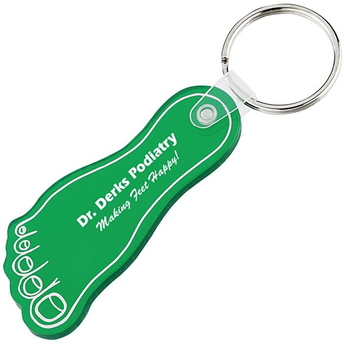 Foot Soft Keychain - Translucent