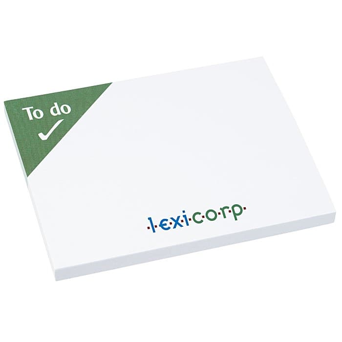Souvenir Designer Sticky Note - 3 inches x 4 inches - To Do - 50 Sheet