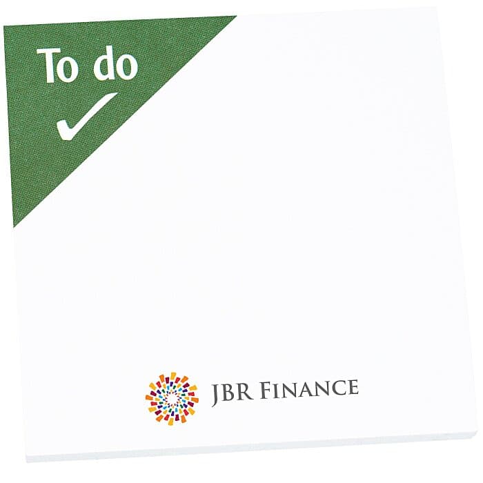 Souvenir Designer Sticky Note - 3 inches x 3 inches - To Do - 50 Sheet