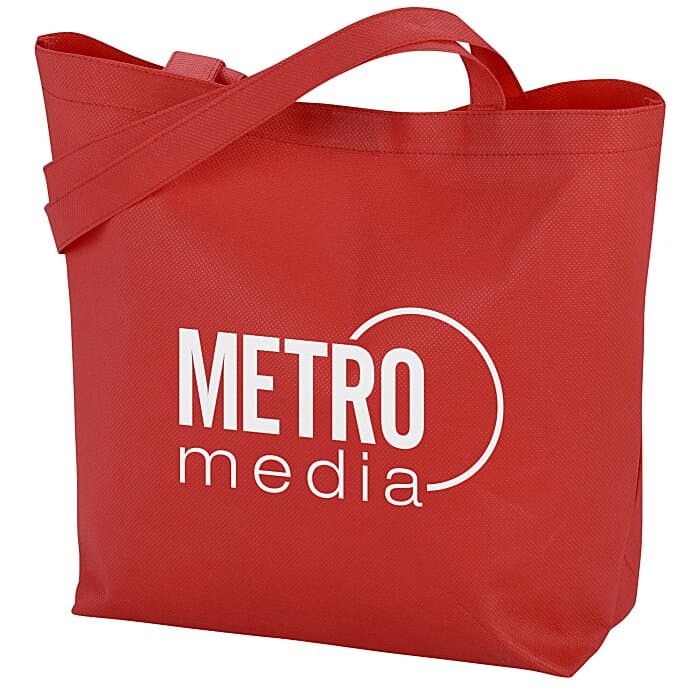 Stay Shut Non-Woven Tote - 11 3/4 inches x 14 3/4 inches