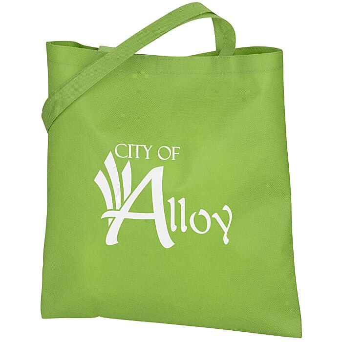 Stay Shut Non-Woven Flat Tote
