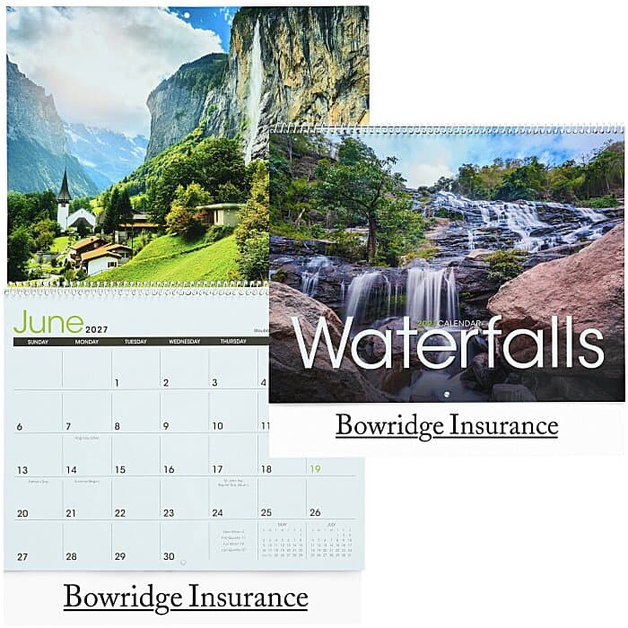 Waterfalls Calendar